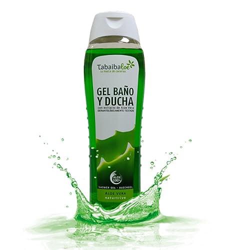 Tabaiba, Gel Doccia All'Aloe Vera, Aloe Vera, Fresco, 750 Ml