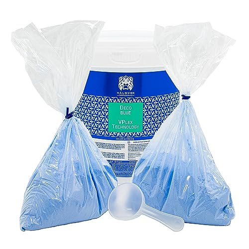 Valquer Professional - Scolorimento In Polvere, Colore: Blu 1000