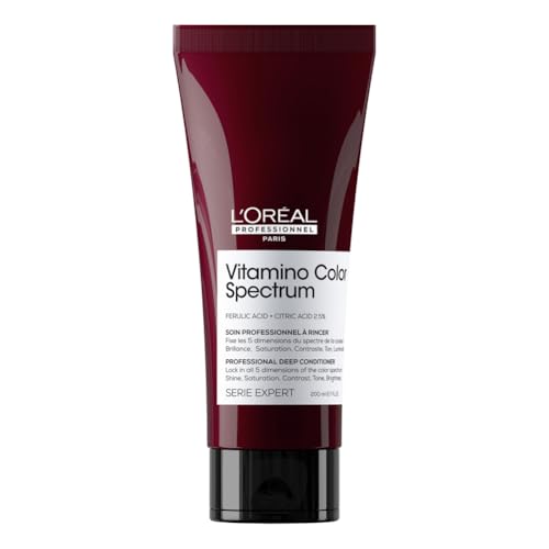 L'Oréal Professionnel Balsamo Per Capelli Colorati, Colore Protetto E Vibrante, Arricchito Con Acido Ferulico E 2.5% Acido Citrico, Vitamino Color Spe