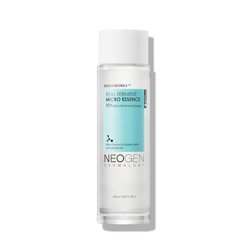 Dermalogy By Neogenlab Microessenza Di Vero Fermento 5,07 Fl Oz (150 Ml) - Essenza Facciale Fermentata Naturalmente Al 93%, Idrata Istantaneamente E D