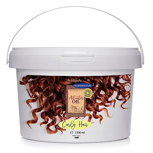 Curly Hair Olio Per Capelli Ricci Trattamento Attivatore Ricci, Idratante, Anticrespo, Ristrutturante Capelli Ricci, Ricci Definiti E Ricci Perfetti -