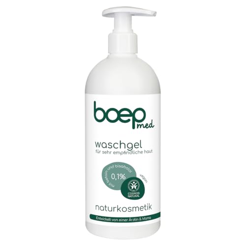 Boep Med Gel Detergente | Ph Neutro Per Viso E Corpo | Pulizia Delicata Per Pelle Problematica Come Eczema E Rosacea | Pelle Molto Secca E Pruriginosa