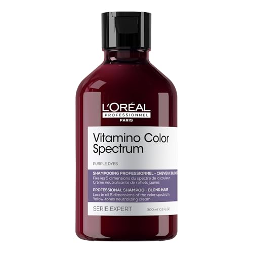 L'Oréal Professionnel Shampoo Per Capelli Biondi Decolorati, Con Pigmenti Viola, Riflessi Gialli Neutralizzati, Capelli Nutriti E Colore Protetto, Vit