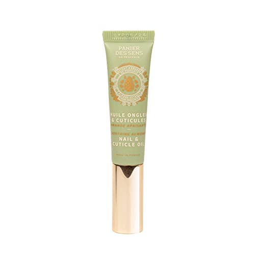 Panier Des Sens Olio Per Cuticole, Unghie Alla Mandorla Dolce, Cura Fortificante Per Unghie, Realizzato In Francia Al 96% Naturale, Cuticola Per Unghi