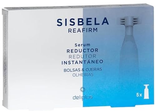 Siero Riduttore Istantaneo Di Borse E Occhiaie Sisbela Reafirm. Confezione Da 5 Pezzi Da 2 Ml. 10 Ml. Deliplus. Evitare La Pelle Sensibile