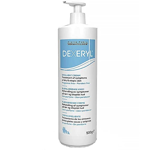 Dexeryl - Crema Emolliente Per Pelle Secca, 500 Ml, Confezione Da 2