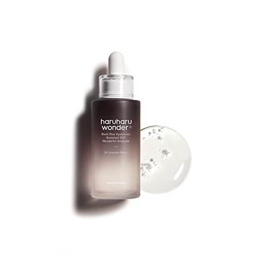 Haruharu Wonder Black Riso Botanical 2Gf Fiala 1 Fl.Oz / 30Ml | Siero Viso, Siero Egf, Siero Antietà, Cura Delle Rughe | Ewg-Verde