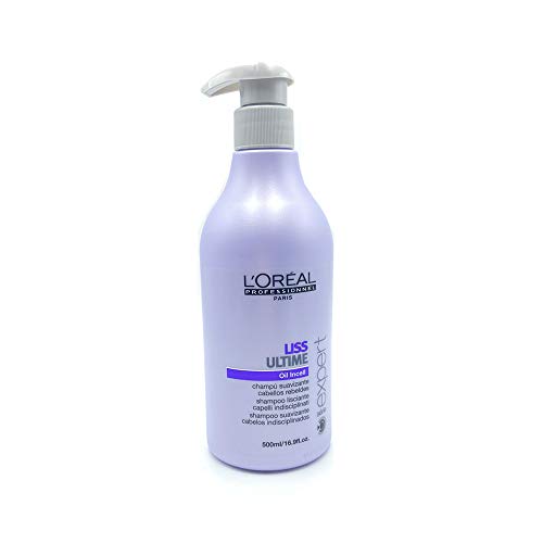 Loreal Liss Ultime Serie Expert Oil Incell Shampoo Lisciante Capelli Indisciplinati 500 Ml