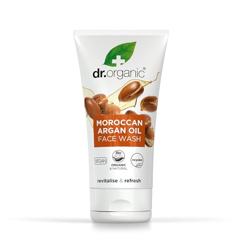Dr. Organic Detergente Viso Cremoso All'Argan -150 Ml