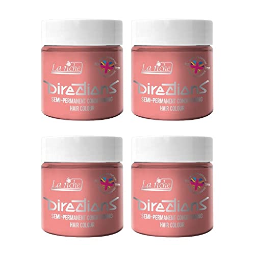 La Riche Directions - 4 Colori Semi-Permanenti Per Capelli, 100 Ml, Colore: Rosa Pastello