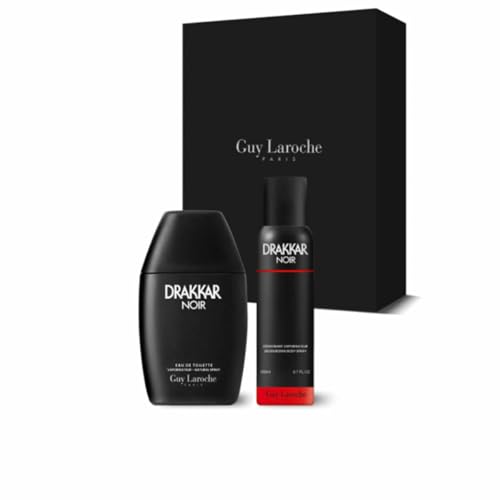 Guy Laroche Drakkar Noir Gift Set 100 Ml Edt 150 Ml Deodorante Spray