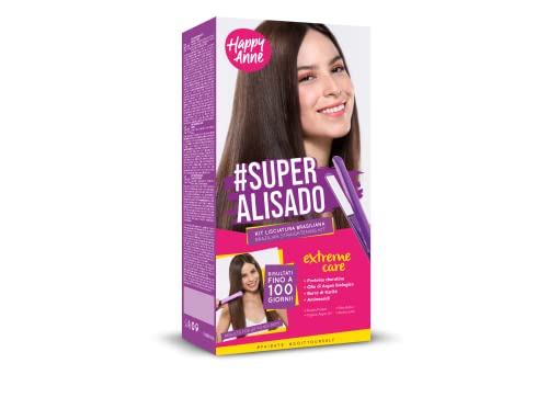 Happy Anne Kit Lisciatura Brasiliana Super Alisado (Confezione Italiana)