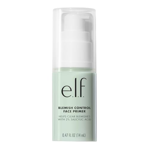 E.L.F. Blemish Control Face Primer, Primer Lenitivo E Idratante Per Combattere Le Imperfezioni, Fa Aderire Il Trucco Per Una Lunga Tenuta, Prodotto Ve
