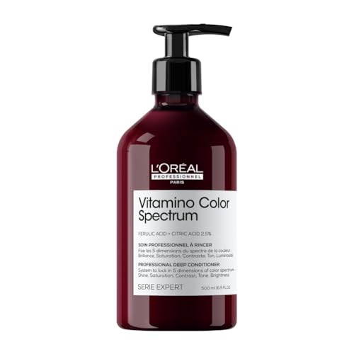 L'Oréal Professionnel Balsamo Per Capelli Colorati, Colore Protetto E Vibrante, Arricchito Con Acido Ferulico E 2.5% Acido Citrico, Vitamino Color Spe