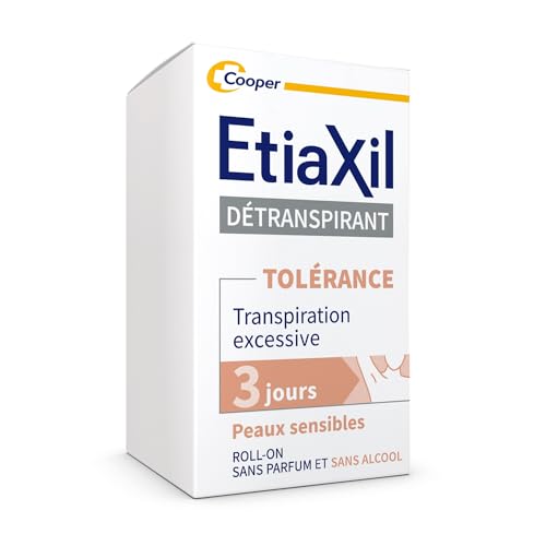 Etiaxil - Deodorante Deodorante Deodorante - Trattamento Sudorazione Eccessiva - Ascelle - Tolleranza - Efficacia 3 Giorni - 15 Ml