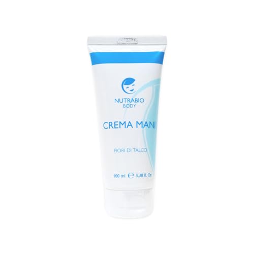 Nutrabio Body Crema Mani | Fiori Di Talco 100 Ml | Crema Mani Protettiva