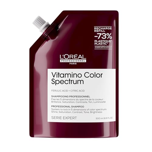 L'Oréal Professionnel Shampoo Per Capelli Colorati, Colore Protetto E Vibrante, Arricchito Con Acido Ferulico E Acido Citrico, Vitamino Color Spectrum