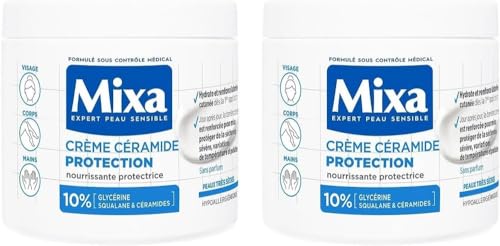 Mixa Crema Ceramide Protezione 400 Ml - Set Di 2