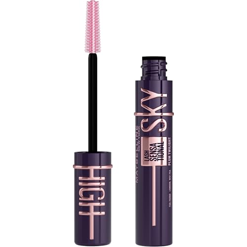 Maybelline New York Mascara Allungante E Volumizzante, Lunghezza E Volume Senza Limiti, Tenuta 24H, Arricchito Con Pigmenti Color Prugna, Mascara Sky