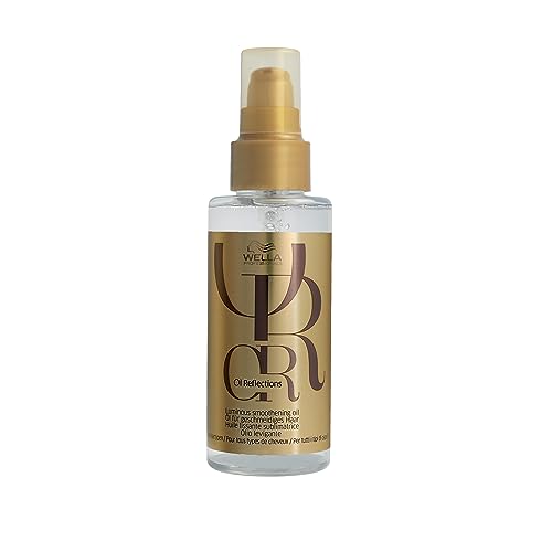 Wella Professionals Oil Reflections Olio Per Capelli Illuminante Levigante - Efficace Anticrespo Capelli Professionale Per Capelli Trattati 100 Ml