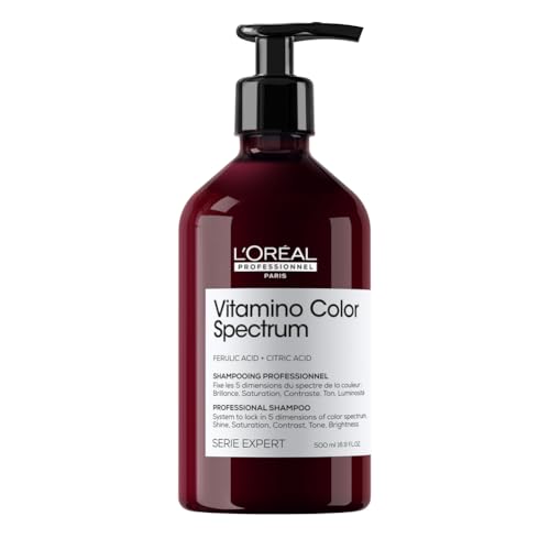 L'Oréal Professionnel Shampoo Per Capelli Colorati, Colore Protetto E Vibrante, Arricchito Con Acido Ferulico E Acido Citrico, Vitamino Color Spectrum