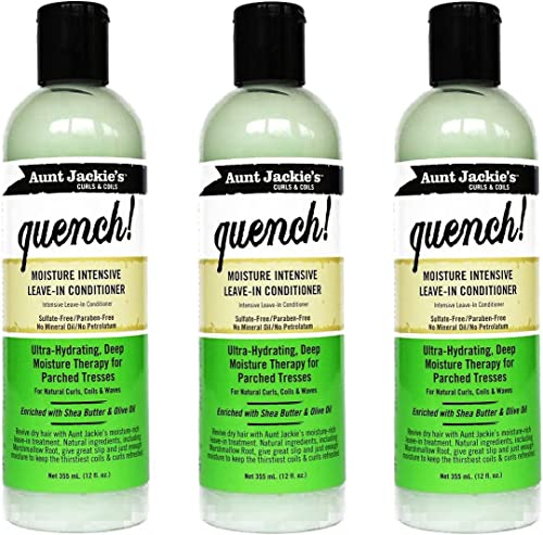 Aunt Jackies Quench Moisture Intensive Conditioner 12Oz By Aunt Jackie'S