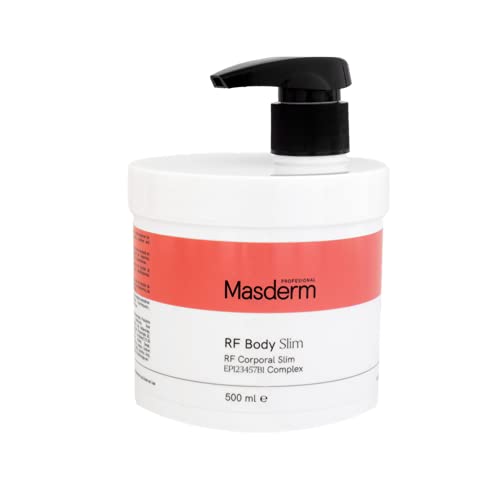 Masderm | Crema Anticellulite Forte E Drenante 500 Ml | Crema Rassodante Corpo Forte | Crema Cellulite Gambe E Glutei | Gel Radiofrequenza Professiona