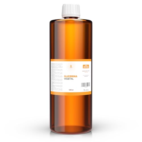 1000 Ml - Glicerina (Usp), Purezza +98% (Glicerina Vegetale). Pelle, Capelli, Mani Glicerina. Glicerina Naturale.