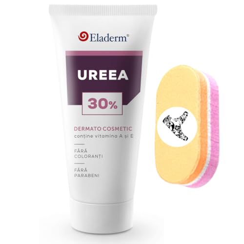 Eladerm Crema Urea 30%, 100Ml, Eczemi, Cheratosi, Psoriasi, Eruzioni Cutanee, Dermatite, Prurito, Piedi Secchi, Talloni Screpolati, Calli, Duroni | Id