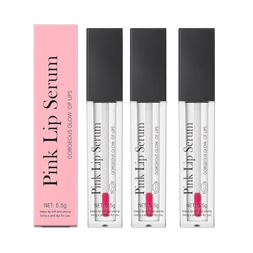 Pink Lip Serum Plumper, Color Changing Lip Gloss, Pink Lip Serum Plump Gorgeous Glow Of Lips, Pink Lip Serum Plumping, Glow Color Changing Lip Oil, Hy