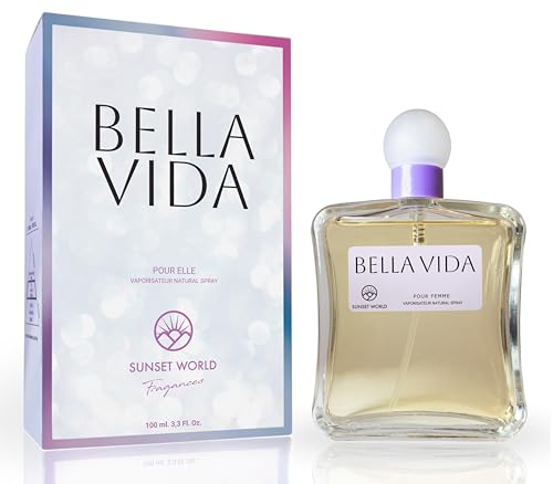 Bella Vida Acqua Di Colonia Intense 100 Ml. Compatibile E Ispirato A La Vie Est Belle, Profumo Ai Feromoni Per Donna, Profumi Equivalenti Donna