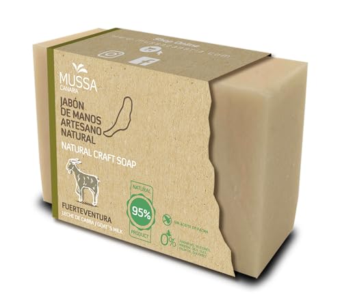 Mussa Canaria Sapone Artigianale Naturale Al Latte Di Capra - 100 Gr