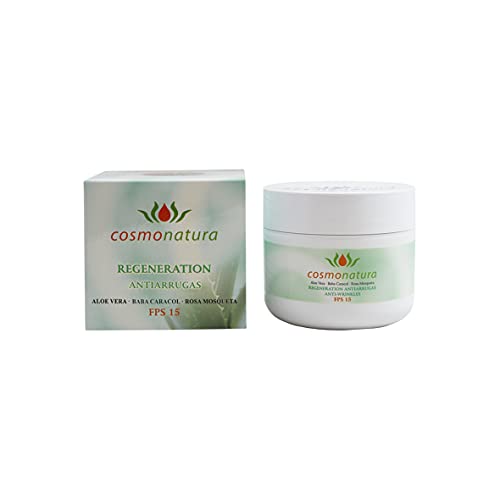 Cosmonatura - Crema Antirughe Con Aloe, Bava Di Lumaca E Rosa Mosqueta