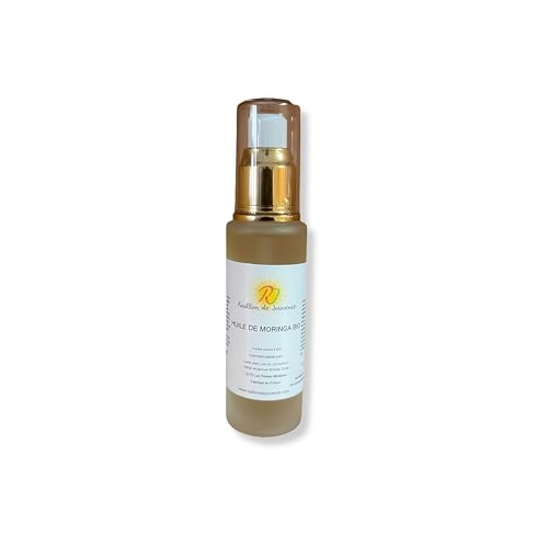 Raillon De Jouvence - Olio Di Moringa Bio - 100% Puro E Naturale - Idratante, Lenitiva E Antietà - Ideale Per La Cura Della Pelle, Capelli Secchi E Da
