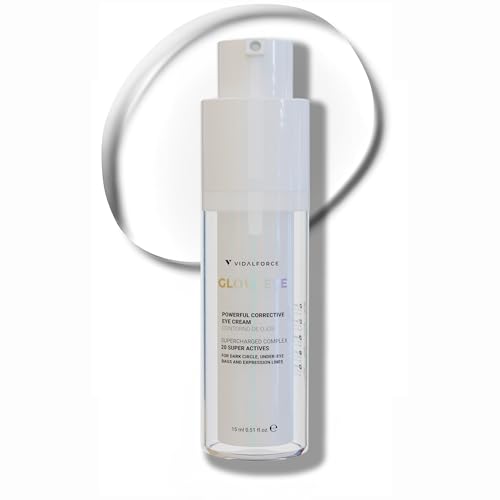 Glow Eye Contorno Occhi Naturale Con Acido Ialuronico Full-Spectrum, Retinolo Incapsulato Con Bakuchiol, Caffeina, Collagene Idrolizzato, Vitamina C,