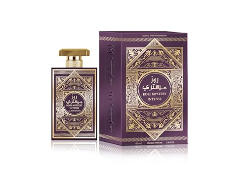 Al Wataniah Rose Mystery Intense - Profumo Di Lusso Per Donne, Eau De Parfum 100Ml, Fragranza Floreale E Misteriosa