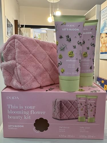 Pupa Blooming Flower Beauty Kit Wild Flowers Gel Doccia E Latte Corpo