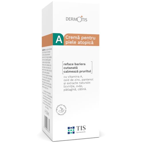 Tis Crema Dermatite Atopica 100Ml - Corpo E Viso, Pelle Molto Secca, Prurito, Arrossamento, Idratante, Lenitiva E Riparatrice - Pelle Secca E Irritata