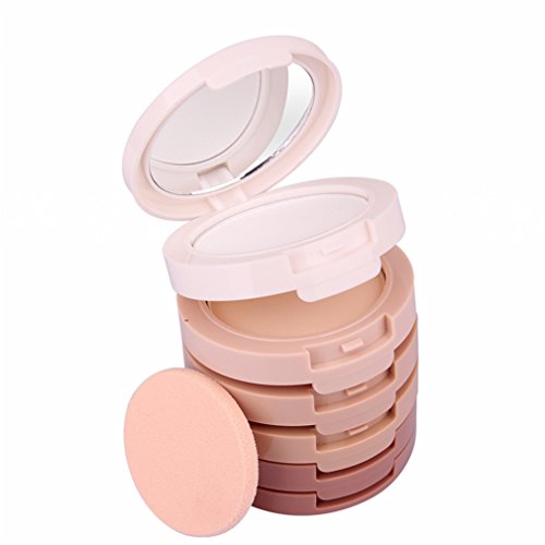 Palette Contouring Polvere 5 Colori Correttore Per Contouring - Palette Contouring In Polvere Viso Premuto Polvere Cipria Fondotinta Cosmetico Per L'U