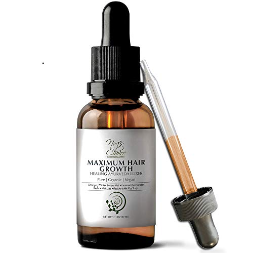 Noa'S Choice Organic Ayurvedic Hair Growth Formula, For Fuller, Longer,Thicker, Healthier Hair. Revive Your Hair And Scalp Today! Best Treatment For H