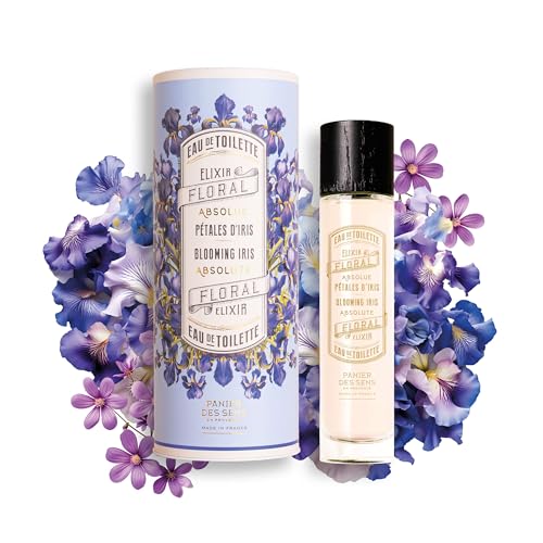 Panier Des Sens - Eau De Toilette Da Donna - Fragranza Ai Petali Di Iris - Profumo Per Capelli E Corpo Per Donna - Profumo Floreale - Eau De Parfum Ve