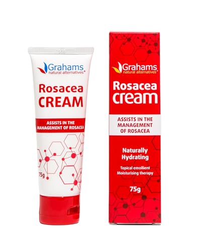Grahams Natural Crema Rosacea - Trattamento Anti-Arrossamento Per Viso Per Lenire, Idratare, Idratare E Calmare La Pelle Sensibile A Tendenza Alla Ros