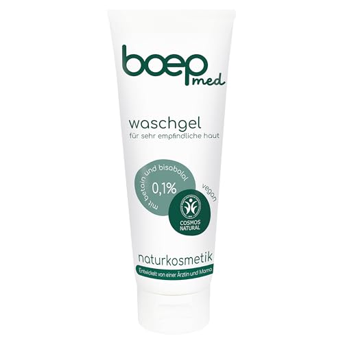 Boep Med Gel Detergente | Ph Neutro Per Viso E Corpo | Pulizia Delicata Per Pelle Problematica Come Eczema E Rosacea | Pelle Molto Secca E Pruriginosa