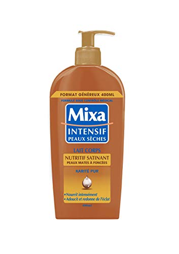 Mixa Intensivo Pelli Secche, Latte Corpo Nutritivo Setificante Per Pelli Da Olivastre A Scure, 400 Ml