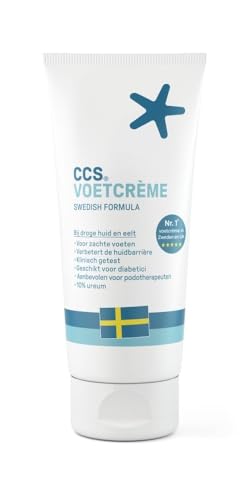Ccs Crema Piedi, Formula Svedese Per Pelle Secca E Calli, Crema Idratante Per Piedi E Talloni, Per Piedi Morbidi Senza Calli – 175 Ml