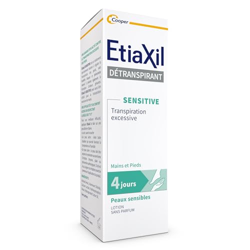 Etiaxil - Deodorante Deodorante Deodorante - Trattamento Sudorazione Eccessiva - Piedi - Pelle Sensibile - Lozione Senza Profumo - 100 Ml