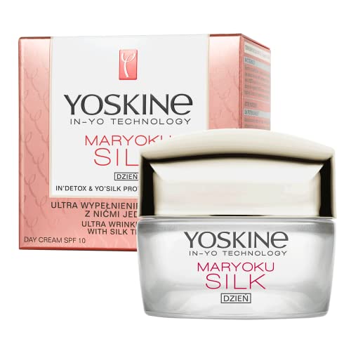 Yoskine Maryoku Silk Day Cream, Wrinkle Filler With Silk Threads 50Ml
