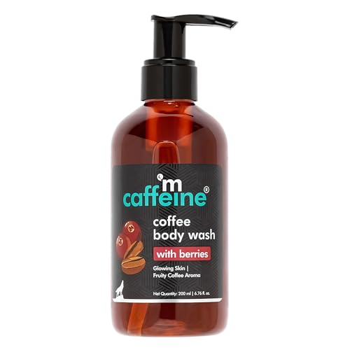 Mcaffeine Coffee Body Wash With Berries For Glowing & Moisturized Skinsulphate Free Body Wash For Men & Women – 200 Ml