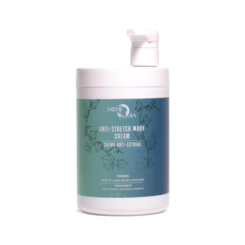 Noche Y Día - Crema Anti-Smagliature Rassodante - 1000 Ml - Crema Idratante Per Il Corpo E Tonificante - Per Smagliature Che Appaiono In Gravidanza E 