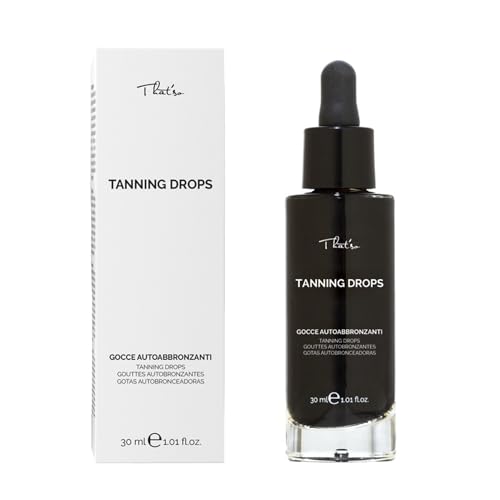 That'So Tanning Drops - Pregiate Gocce Magiche Viso Abbronzanti Per Lo Sviluppo Di Una Abbronzatura Intensa Naturale Uniforme - 30 Ml